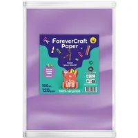 Clairefontaine 100 Blatt Tonpapier DIN A4 "forever craft paper" 120g/m² violett – Produktbild 1 von 1