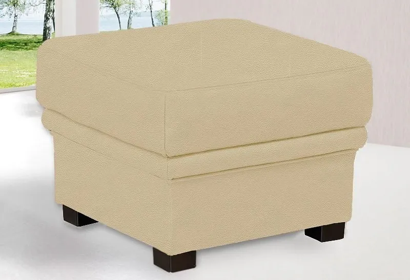 sit&more Polsterhocker Savona, B: 58 cm, individuell zu kombinieren, Beige, – Produktbild 2 von 5