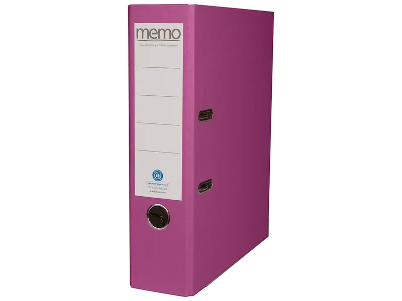 Memo memo Ordner 'Color' 8 cm violett – Produktbild 1 von 1