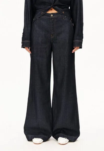 ARMEDANGELS ARMEDANGELS ASTRAEAAS Damen Hose aus Baumwoll-Lyocell-Mix, Rinse, – Produktbild 1 von 4
