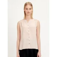 ORGANICATION ORGANICATION Bluse aus TENCEL Lyocell mit durchgehender Knopfleiste – Produktbild 1 von 1
