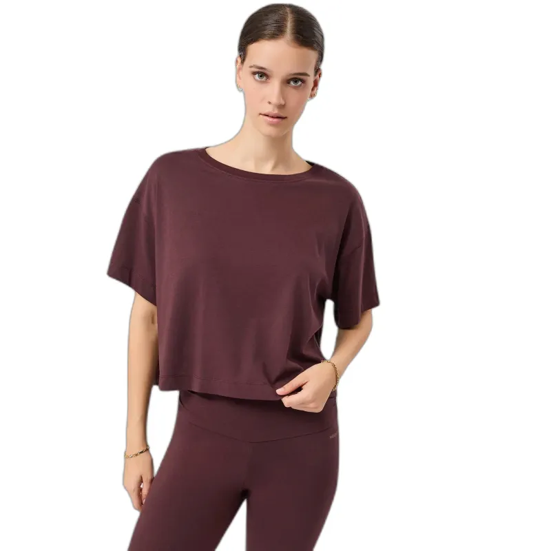 mandala Damen T-Shirt Mandala Boxy, Rouge, – Produktbild 1 von 1