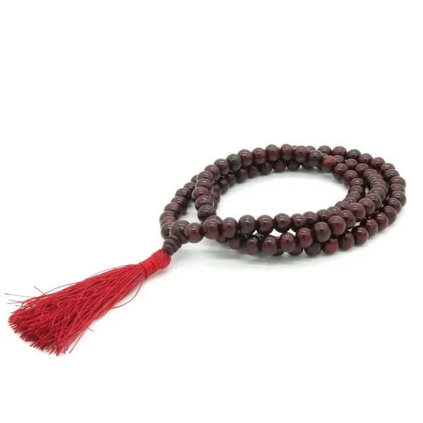 Just Be Just Be Rosenholz Mala 9 mm – Produktbild 1 von 3