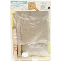 HANS NATUR Baby und Kinder Hand- und Fußabdruck Sand Kombiset 15x15 und 14x19 cm – Produktbild 1 von 1