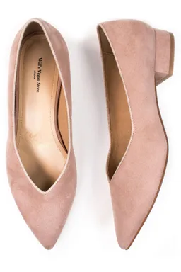 Will's Vegan Store Will's Vegan Store Damen vegan Ballerinas Spitze Rosa – Produktbild 1 von 1