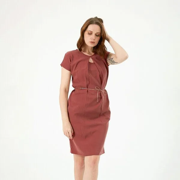 WiDDA berlin WiDDA berlin Kleid Soul Explosion in Dunkelblau in zwei Längen – Produktbild 1 von 4