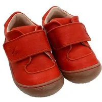 Pololo Pololo Halbschuh/ Lauflerner "Primero" aus pflanzlich gegerbtem Leder, Größen 20-27, Rot, – Produktbild 1 von 1