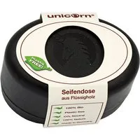 Unicorn unicorn Plastikfreie Seifendose aus Flüssigholz, Samtschwarz, – Produktbild 1 von 1