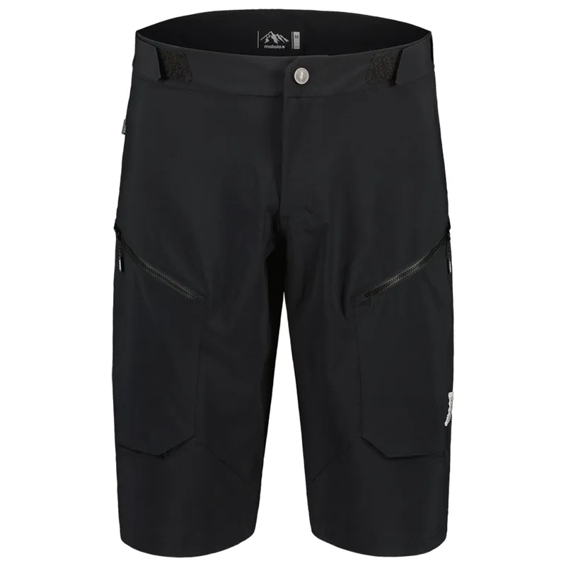 Maloja Maloja Bikesshorts o. Polster TorreM., für Herren, Schwarz, – Produktbild 1 von 1