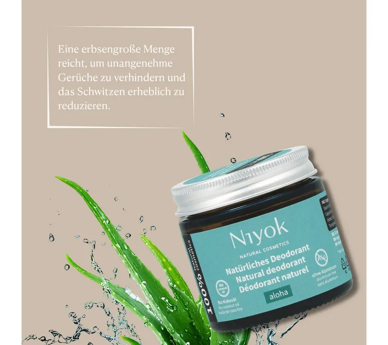 Niyok Niyok Deocreme Aloha 2in1 – Produktbild 5 von 6