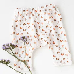 NoniKids Berlin Baby Baggy Hose *Regenbogen* Bio Musselin | NoniKids Berlin – Produktbild 1 von 1