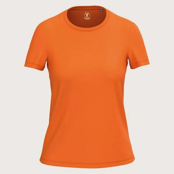 YTWOO YTWOO Regular Damen T-Shirt Light, Orange, – Produktbild 1 von 3