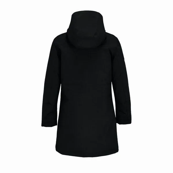 NEOBLU NEOBLU Damen Parka Lange gefütterte Winterjacke Jacke Wasserdicht Gefütterte Kapuze, Schwarz, – Produktbild 4 von 4