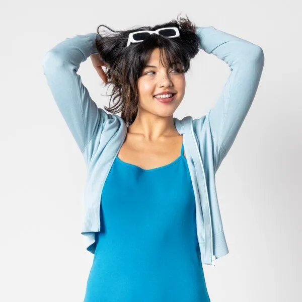 trueStory trueStory Strickjacke - FENYRA, Light blue (blau), – Produktbild 2 von 4