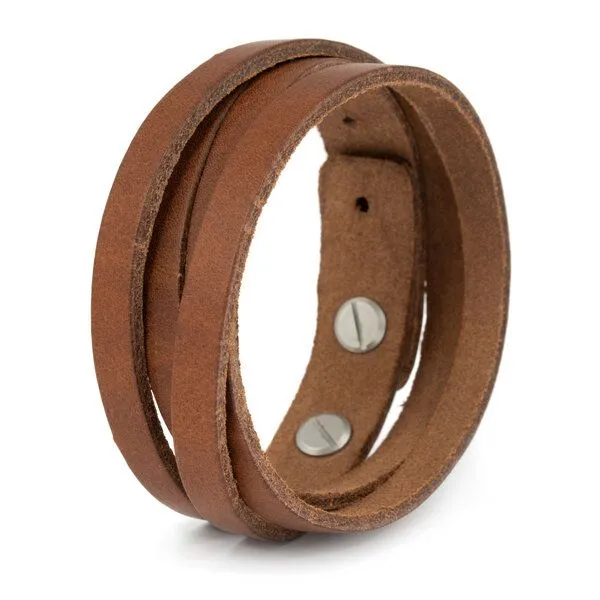 Simaru Simaru Lederarmband Herren - Pflanzliche Gerbung - Made in Germany, Hellbraun, – Produktbild 1 von 4