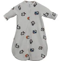 ege organics ege organics Baby Schlafsack Bio-Baumwolle Langarm 0-6 Monate oder 6-18 Monate, Pinguine, – Produktbild 2 von 2