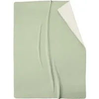 biederlack biederlack Wohn-und Kuscheldecke "Duo Cotton" tolle Farben, Mint-ecru, – Produktbild 1 von 1