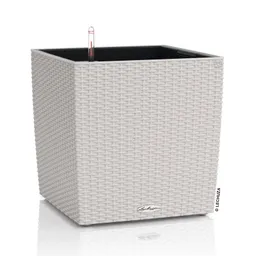 Lechuza® Lechuza® 'Cube Cottage 50', lichtgrau, ca. 49 x 49 x H 49,5 cm – Produktbild 1 von 1