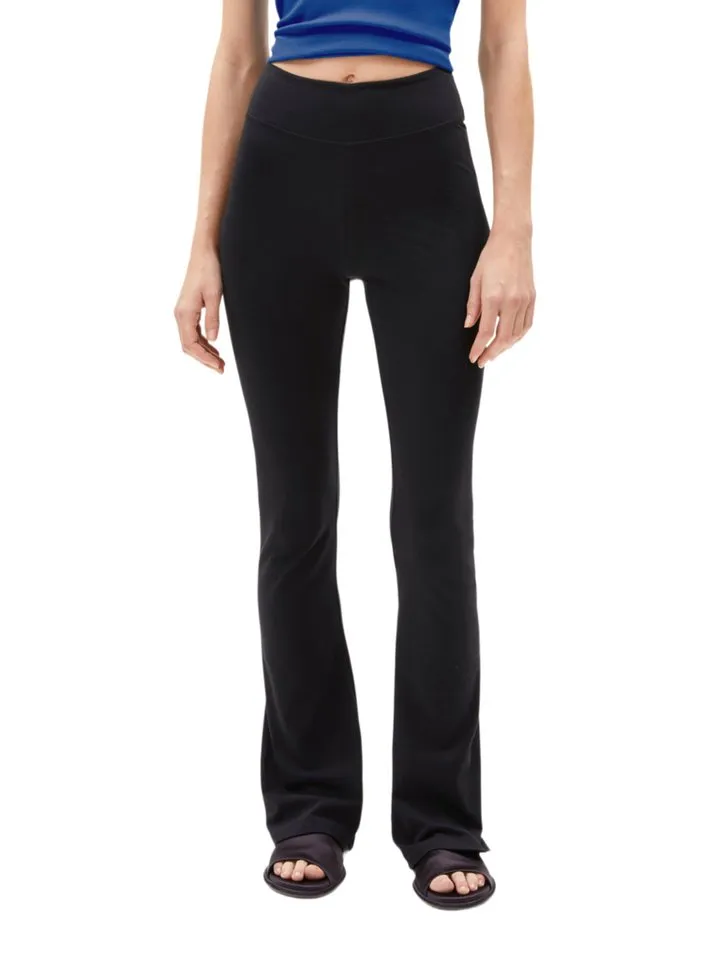 ARMEDANGELS ARMEDANGELS Leggings schwarz,Casual,Bio-Baumwolle,Unifarben,Slim Fit,Mittel, Schwarz, – Produktbild 5 von 5