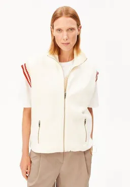 ARMEDANGELS ARMEDANGELS COTTON FLEECE Damen Weste aus Bio-Baumwolle – Produktbild 1 von 1