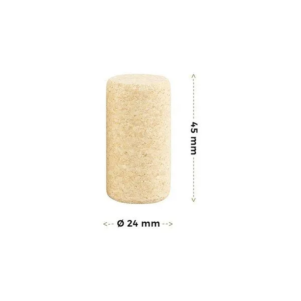 Kork-Deko Kork-Deko 100 sterile Weinkorken | Presskorken | 45 x 24 mm – Produktbild 3 von 4