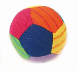 El Puente El Puente Softball mit Rassel | Fair Trade & Handmade aus Sri Lanka – Produktbild 1 von 1