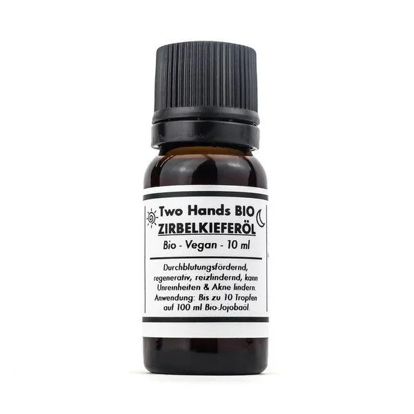 Two Hands BIO Two Hands BIO Zirbelkieferöl - Bio - Vegan - Arvenöl - 10 ml – Produktbild 1 von 1