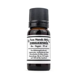 Two Hands BIO Two Hands BIO Zirbelkieferöl - Bio - Vegan - Arvenöl - 10 ml – Produktbild 1 von 1