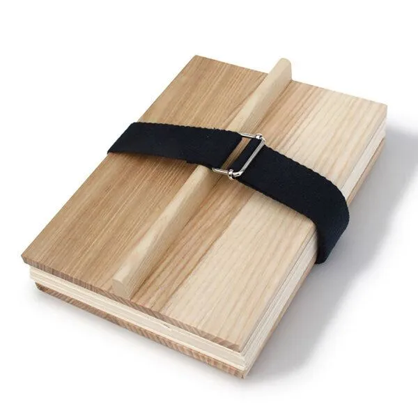 Side by Side Holz Blütenpresse A5 (side by side), Schwarz, – Produktbild 1 von 1