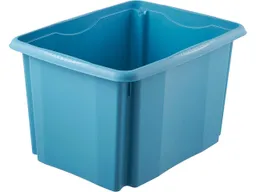 Keeeper keeeper Aufbewahrungsbox "Emil Eco Line" 44,5 x 34,5 x 27 cm, 30 l, blau – Produktbild 1 von 1
