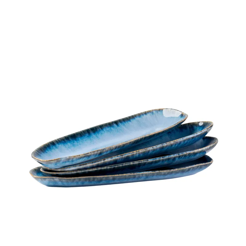 Gipfelstück Gipfelstück Wilde Schlucht Platten-Set, Steinzeug, Blau, – Produktbild 1 von 4