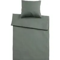 Bettwäsche "Single Jersey" aus Bio-Baumwolle 80 x 80 cm,/135 x 200 cm, salbei – Produktbild 1 von 1