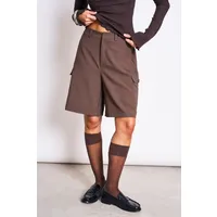 JAN N JUNE JAN 'N JUNE Damen vegan Kurze Hose Fano Clay Brown, Braun, – Produktbild 1 von 1