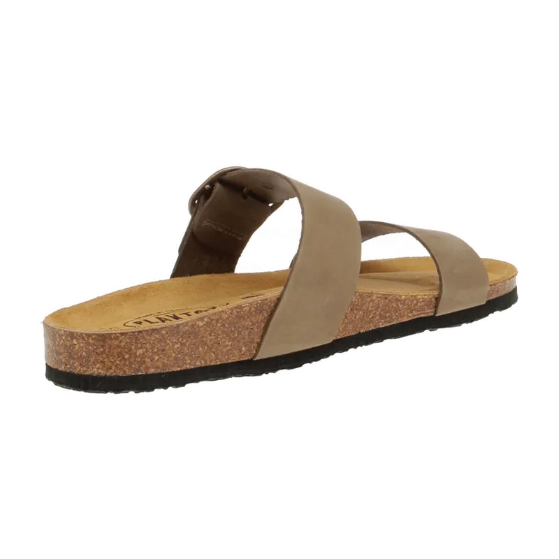 Plakton Plakton 183004 Rock Nobuck - Damen Schuhe Pantoletten - Kaki für Damen, Grün, – Produktbild 2 von 5