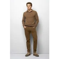 M 5 BY MEYER M 5 BY MEYER Five Pocket aus High Performance Satin, Gelb (camel), – Produktbild 2 von 6