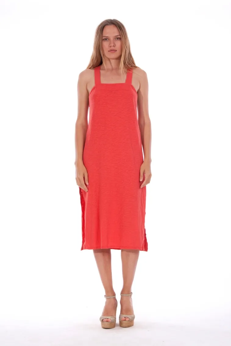 RAVENS VIEW IBIZA RAVENS VIEW IBIZA Damen vegan Kleid Miami Candy Red, Rot, – Produktbild 2 von 2
