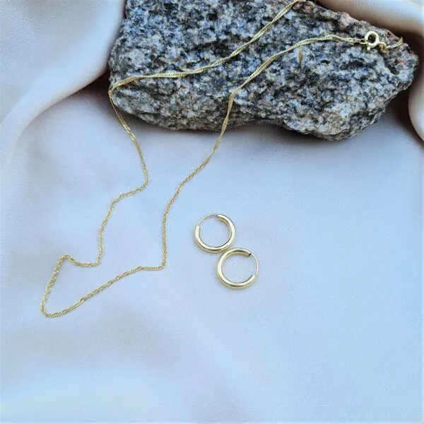 MOANINA MOANINA Kette Sofia 14k Echtgold, Gold, – Produktbild 3 von 4