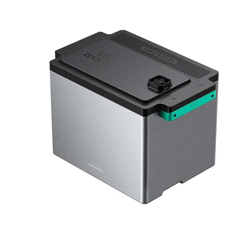 Zendure Zendure SolarFlow AB3000L Speicher für SolarFlow 2400 Pro/AC+ 0% MwSt. Stromspeicher SolarFlow AB3000X 60000 mAh (48 V), Aerosol-Feuerunterdrückungssystem, Grau, – Produktbild 2 von 5