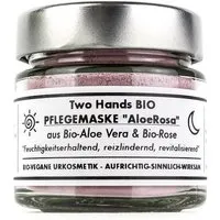 Two Hands BIO Two Hands BIO PflegeMaske „AloeRosa“ aus Bio-Aloe Vera & Bio-Rose - Bio Vegan – Produktbild 1 von 1