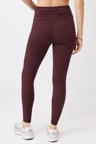 mandala Mandala Pilates Tights, Ruby (rot), – Produktbild 2 von 4