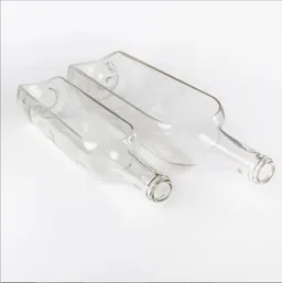 Plates et Culotées Upcycling-Servierschale aus Weinflaschen von Plates et Culotées - Glasschale – Produktbild 1 von 1