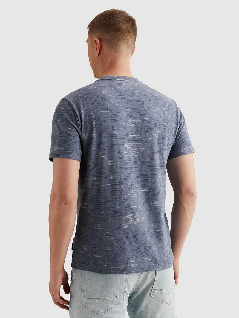 PME Legend PME Legend Slub T-Shirt Bijou Blue - Größe 3XL, Blau, – Produktbild 3 von 5