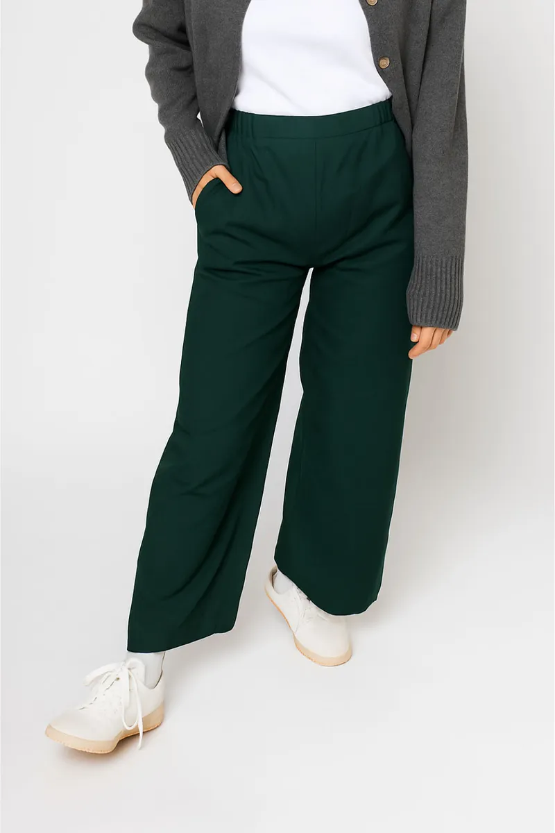 Zerum Ecovero Stoffhose Modell: Romy, Forest, – Produktbild 1 von 1