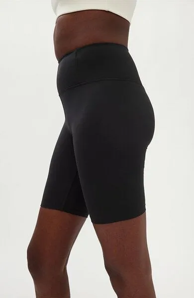 Girlfriend Collective Girlfriend Collective Damen Bike Shorts mit hohem Bund „Float" recycelt, Schwarz, – Produktbild 4 von 4