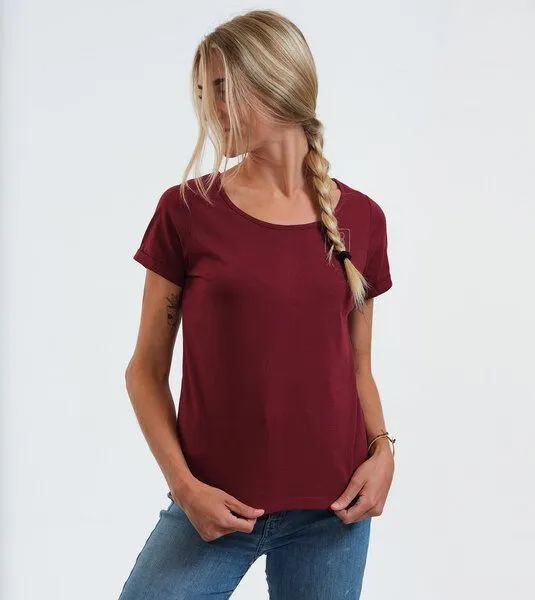 Gary Mash GARY MASH Shirt Taylor Herz aus Biobaumwolle, Burgund (rot), – Produktbild 4 von 4