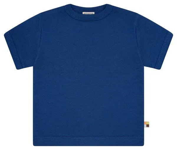 loud + proud loud + proud Babys & Kinder T-Shirt uni GOTS-zertifiziert, Ultramarineblau), – Produktbild 1 von 2