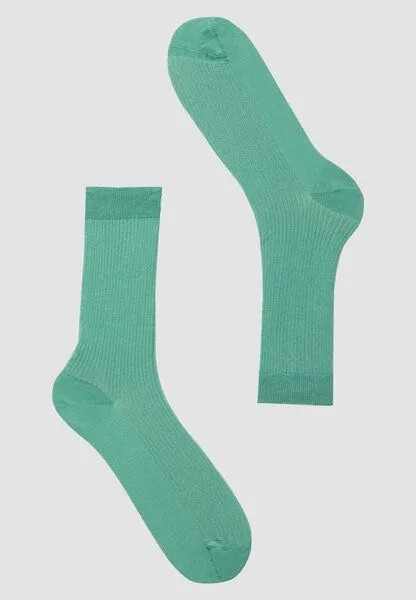 recolution Socken aus Bio-Baumwoll Mix - HERB - recolution, Smaragd green (grün), – Produktbild 1 von 1