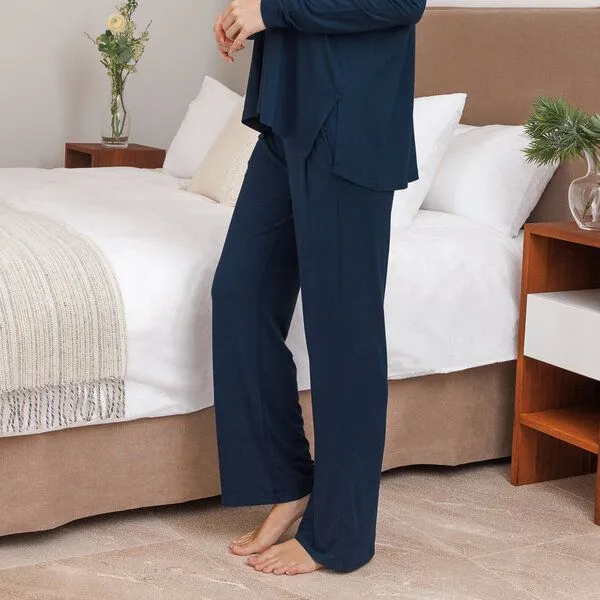 Dagsmejan Dagsmejan Damen Hose Balance, Midnight blue, – Produktbild 3 von 4