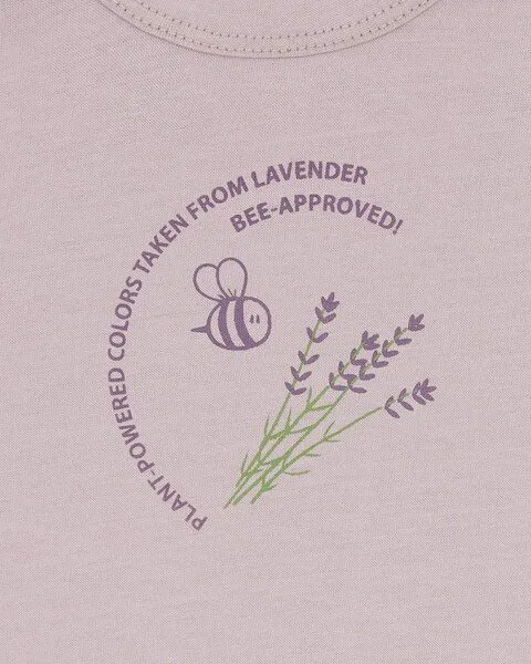 loud + proud loud + proud Babys & Kinder T-Shirt mit Pflanzenfarben gefärbt, GOTS zertifiziertert, Lavender(lila), – Produktbild 3 von 3