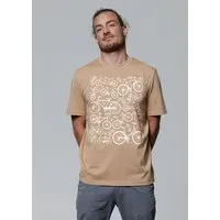 watapparel watapparel T-Shirt Unisex Fahrräder, Latte, – Produktbild 1 von 1